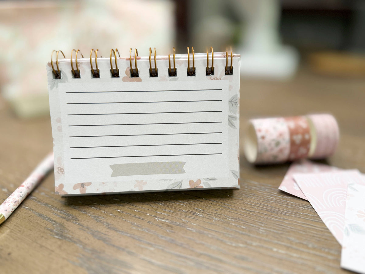 Fun Floral Scripture Memory Verse Journal