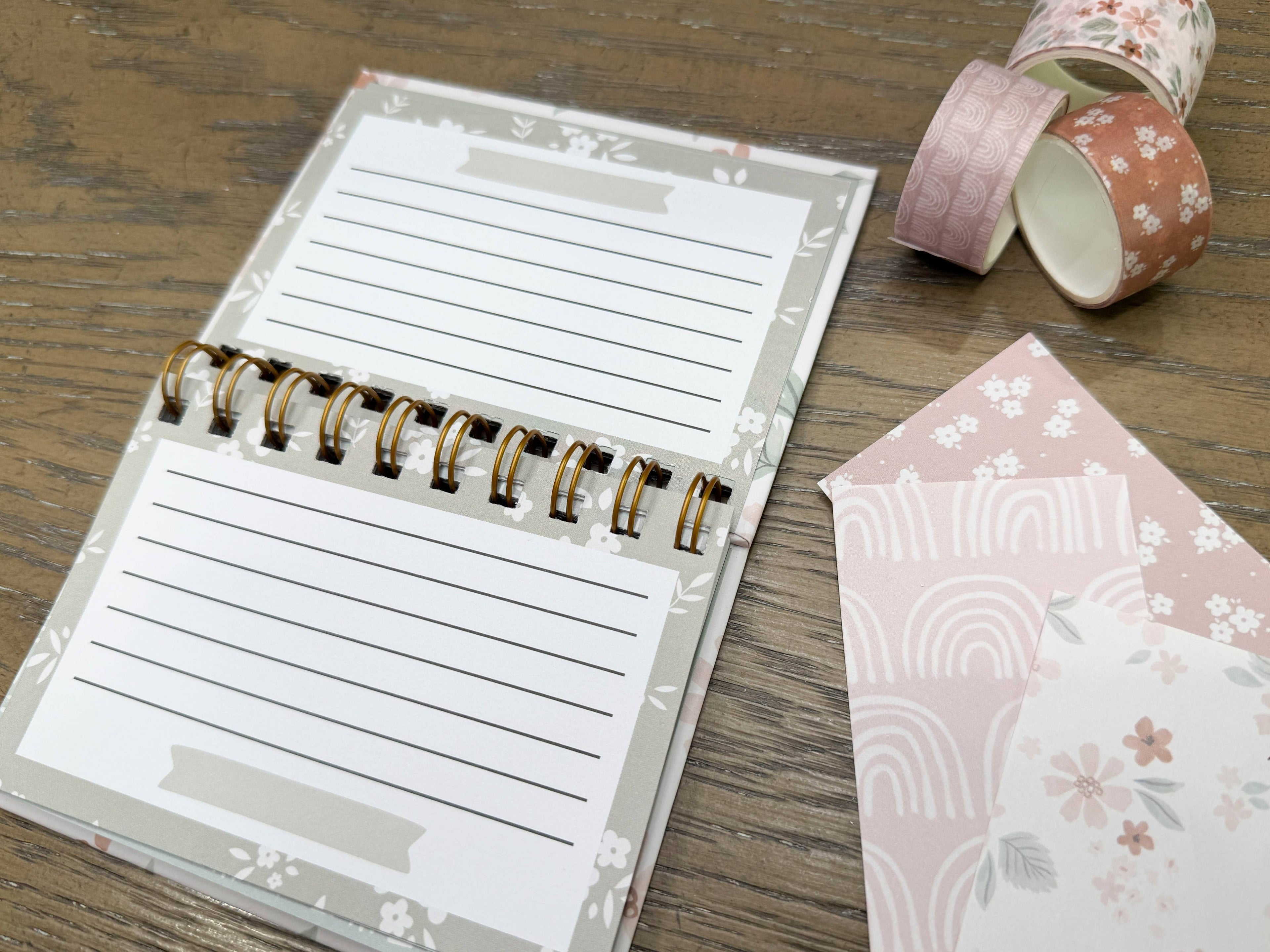 Fun Floral Scripture Memory Verse Journal