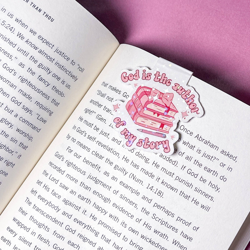 God is the Author of My Story Magnetic Bookmark