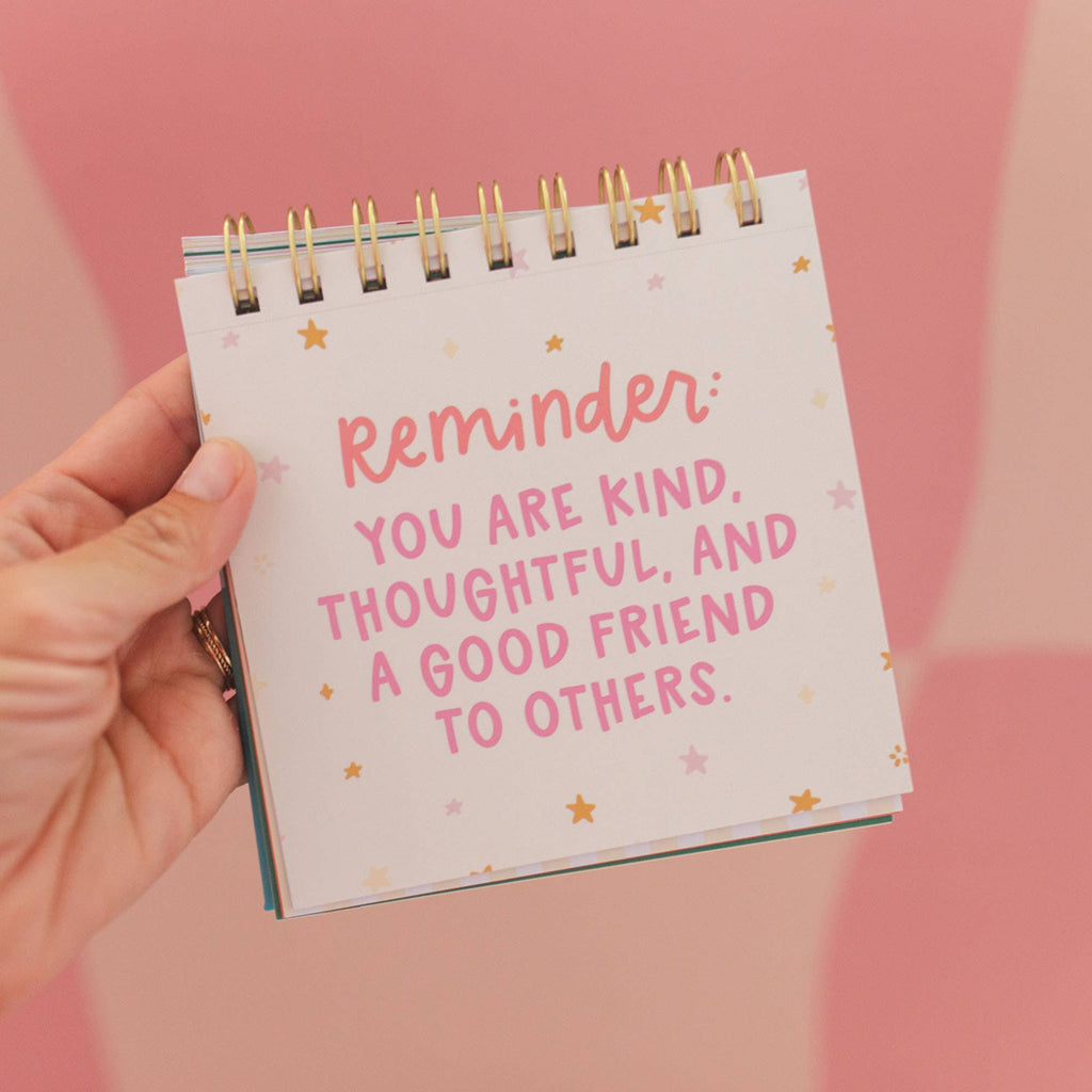 52 Weeks of Affirmations - Desk Flip Calendar