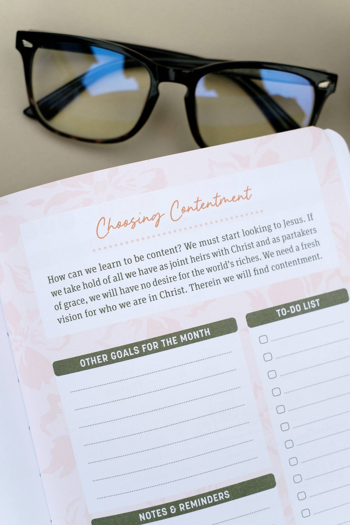 Bible Affirmations Habit Tracker Journal