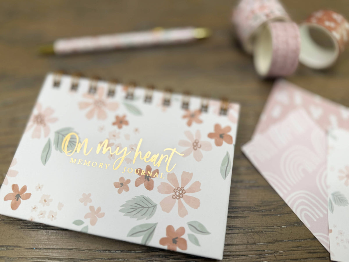 Fun Floral Scripture Memory Verse Journal
