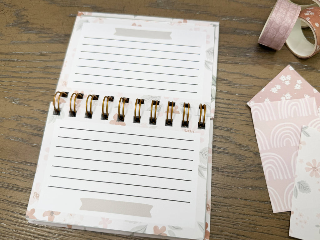 Fun Floral Scripture Memory Verse Journal